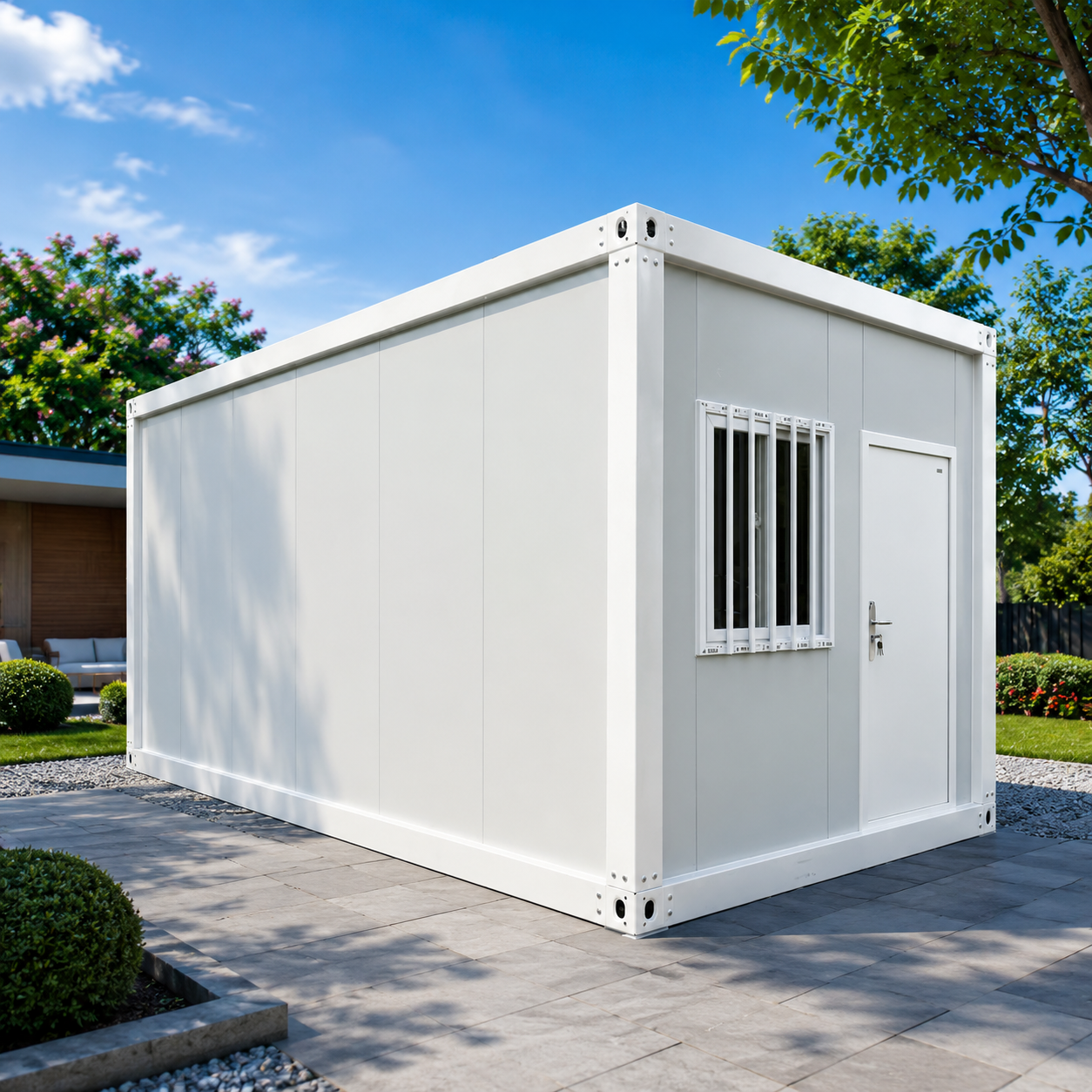 flat pack container house